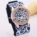 Vogue leopard leather bangle new style watch